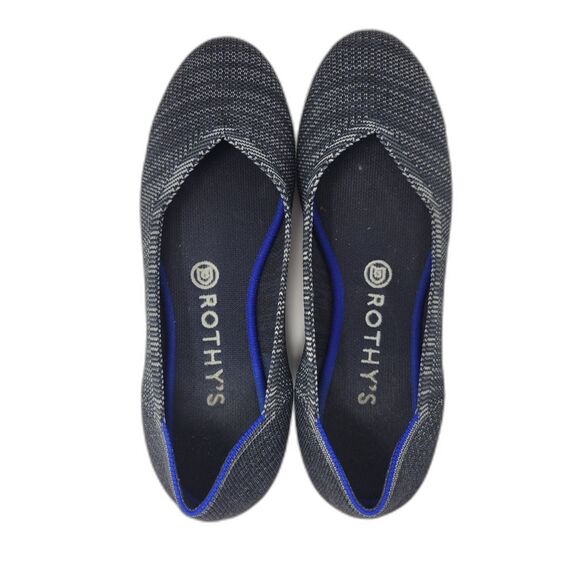 Women's Retired Rothy's Rothys The Flat Granite Heather - Picture 3 of 6